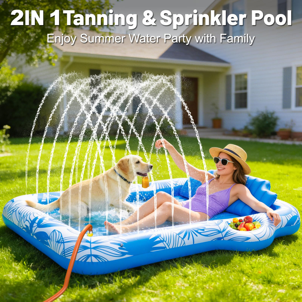 TURNMEON versatile summer scenes for pool parties, beached days, and backyard relaxation.