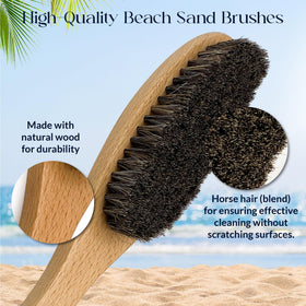 Turtle Sand Sweeper outdoor gear cleaning for towels and chairs.