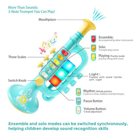 TUSALMO flute recorder 8-hole with fingering chart aids learning notes.