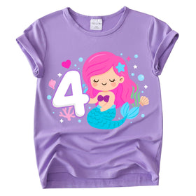 Tutu and Sian mermaid T-shirt modal for all-day comfort