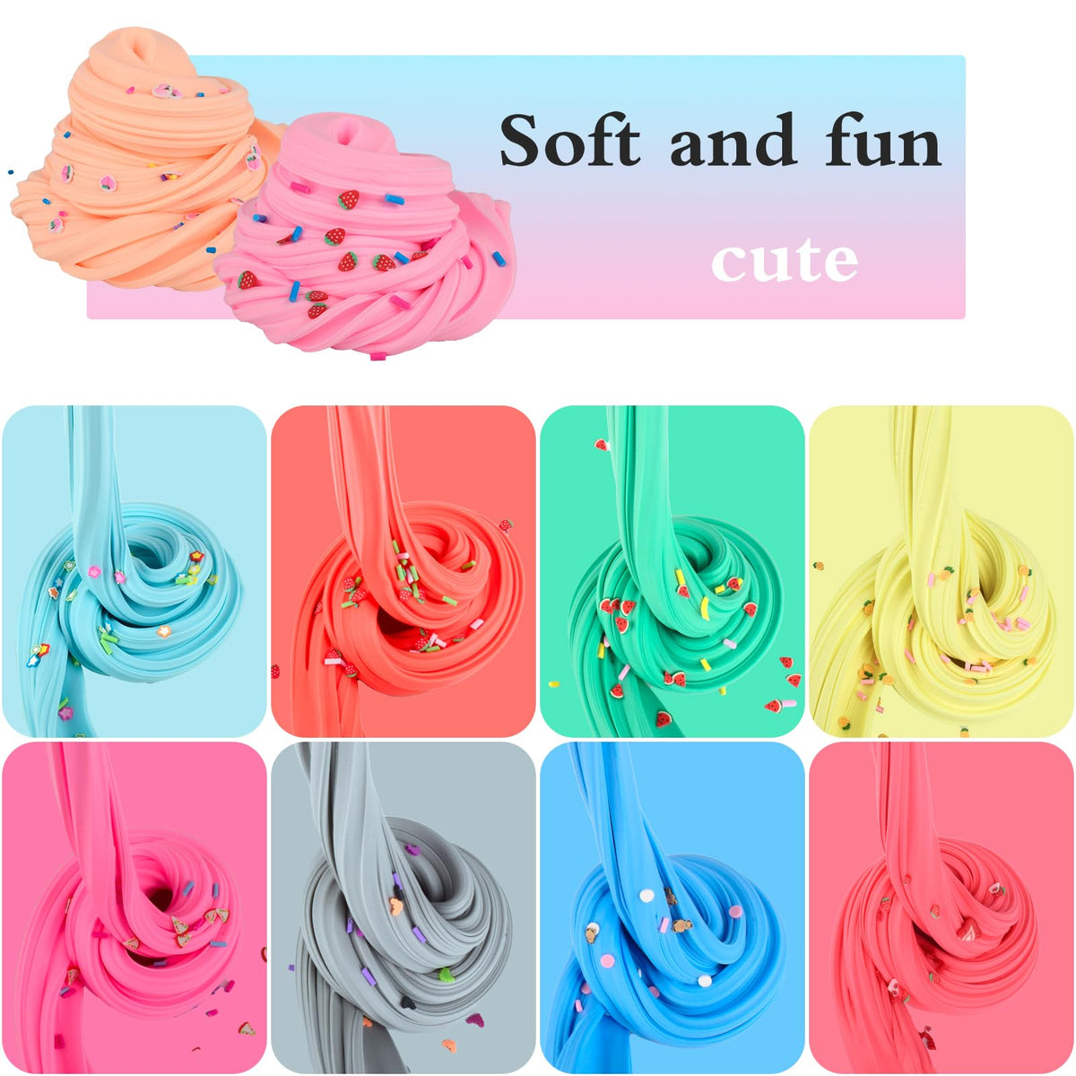 Tuupowana Butter Slime Kit decorations pack to customize scenes