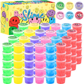 Tuupowana Galaxy slime pack box: 120 pieces for party favors and classroom fun.