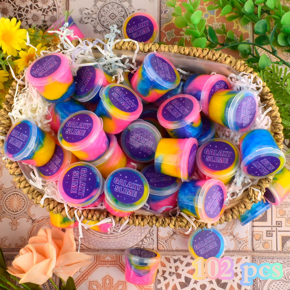 tuupowana gift-friendly slime, great DIY gift for kids.