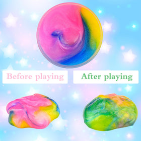 tuupowana slime jar storage, reusable container keeps slime fresh and ready.