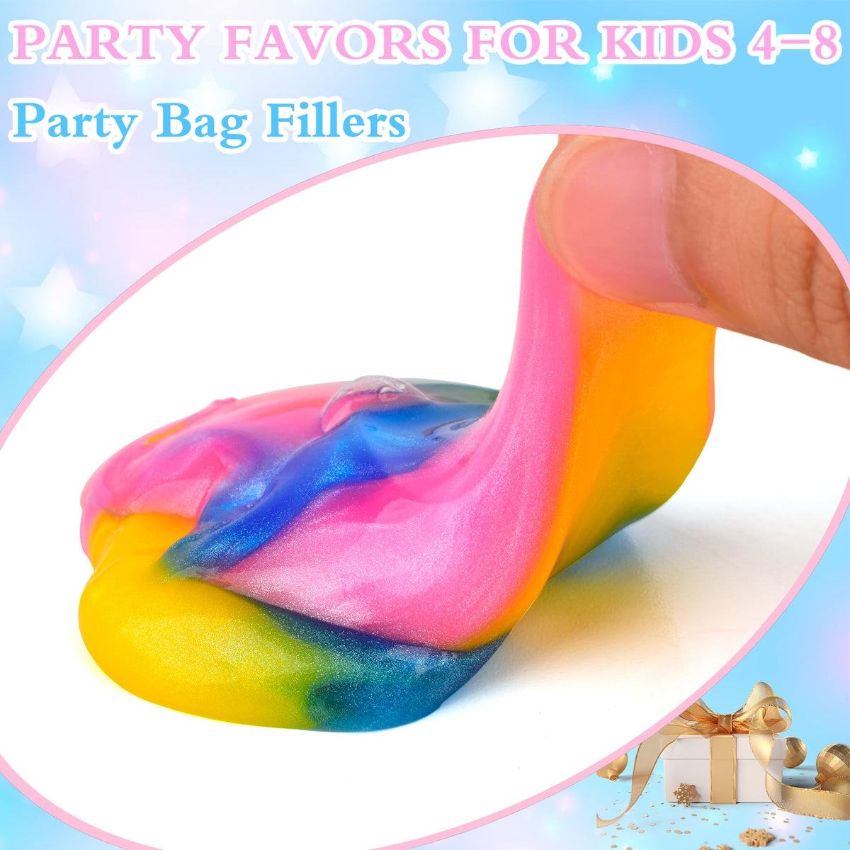 tuupowana soft non-sticky slime, comfortable texture for gentle play.