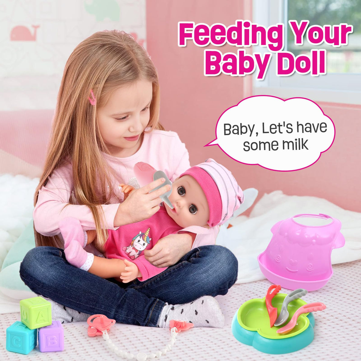 TUZT doll bath soap for sensory spa time during care play
