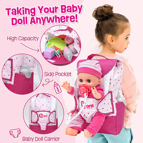 TUZT doll diaper accessory promoting nurturing role-play