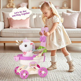 TUZT gift-ready unicorn toy for girls showcases ideal Christmas or birthday surprise