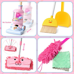 TUZT Dustpan and duster combo ideal for gentle toddler cleanup.