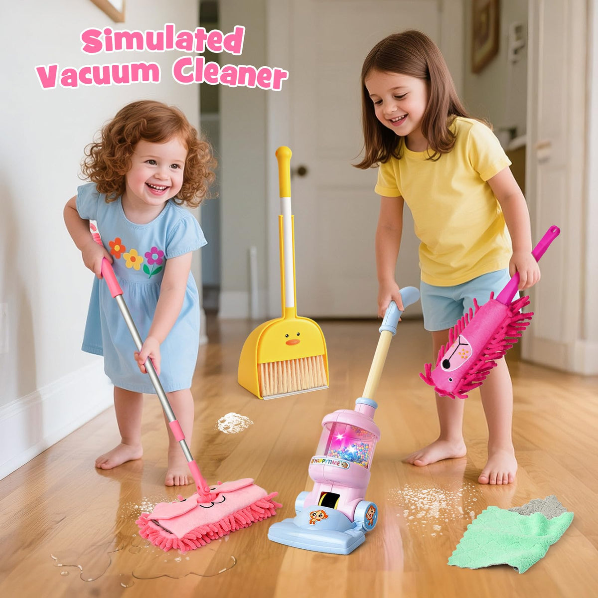 TUZT Easy-store hooks help tidy up after playtime.