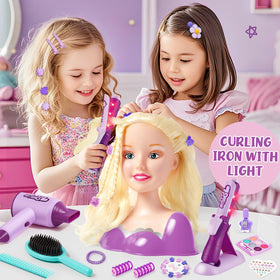 TUZT Pretend Play Salon Accessories inspire imaginative hair and makeup fun.