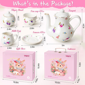 TUZT Tea Party set ideal for indoor or outdoor picnics and parties