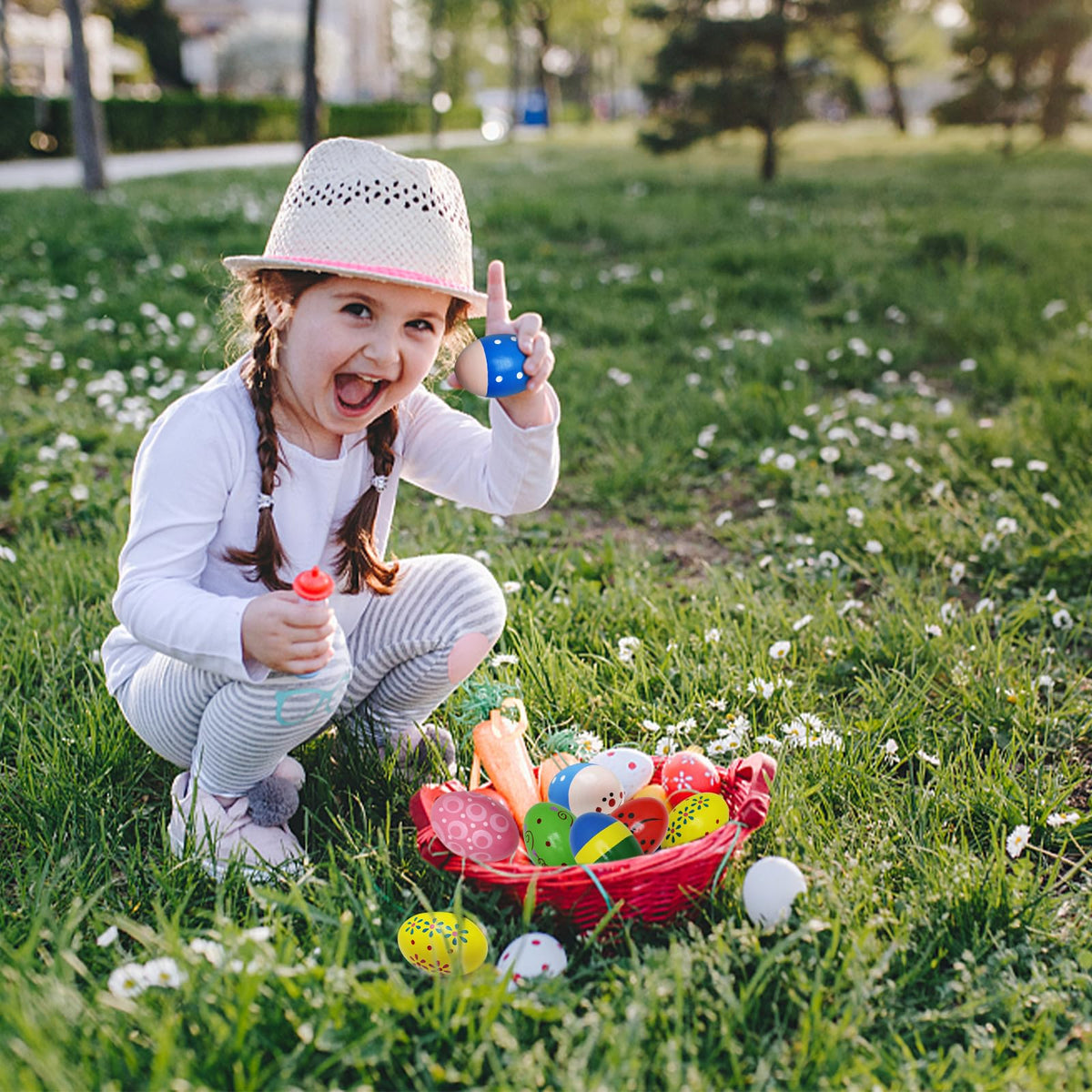 Tuzuaol Easter gift ideal for baskets, goody prizes, and fine motor play