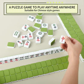 TWBTC scratch-resistant green tiles maintain vibrant color during play