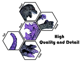 TwCare Heisei era Godzilla with movable joints for dynamic poses