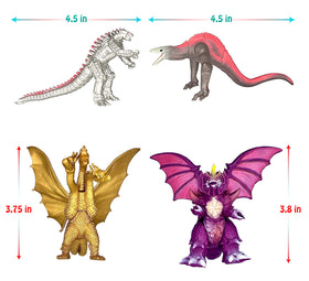 TwCare compact figures up to 4.5 inches long for easy shelf setup.
