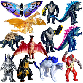 TwCare Godzilla x Kong action figures for vivid display and imaginative play.
