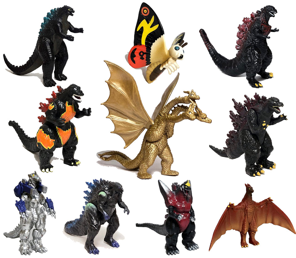 TwCare Godzilla movable-joint figure for dynamic battle poses