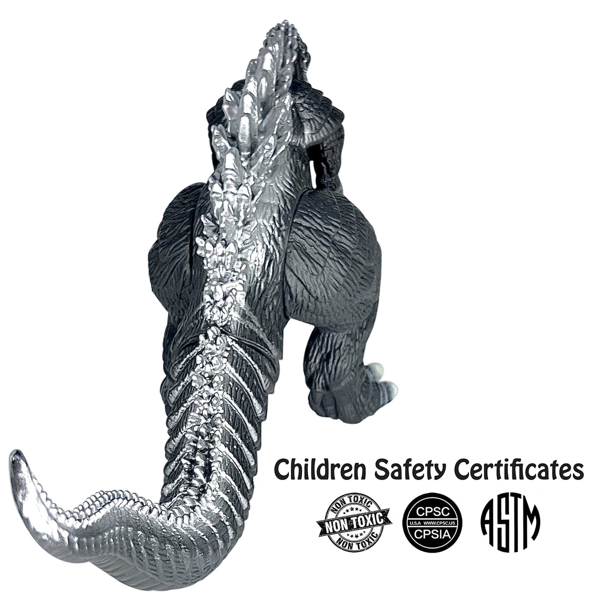 TwCare Godzilla Singular Point Ultima figure, side view, precise details and durable construction.