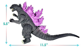 TwCare Godzilla figure with carry bag included for easy transport