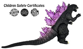 TwCare Godzilla toy close-up shows detailed sculpt and textures