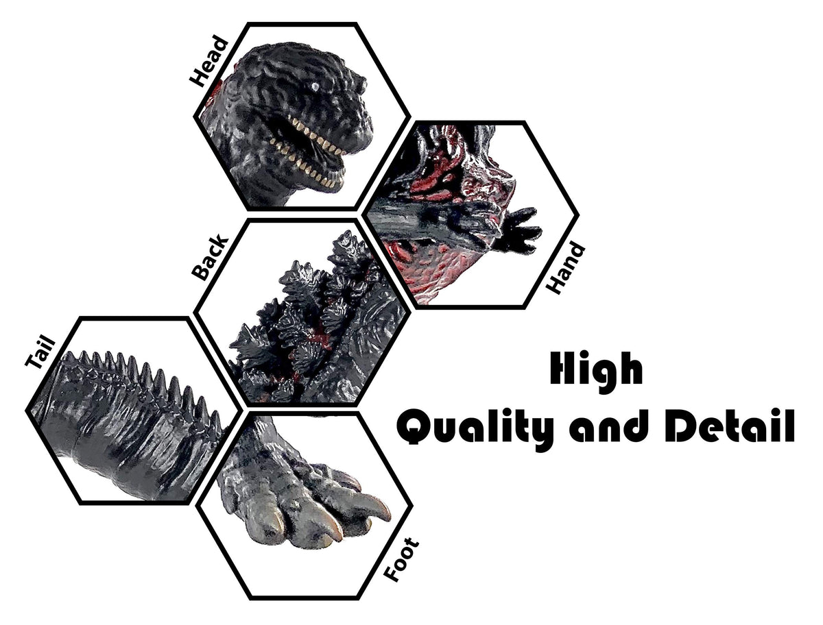 Movable joints on TwCare Shin Godzilla enable versatile posing