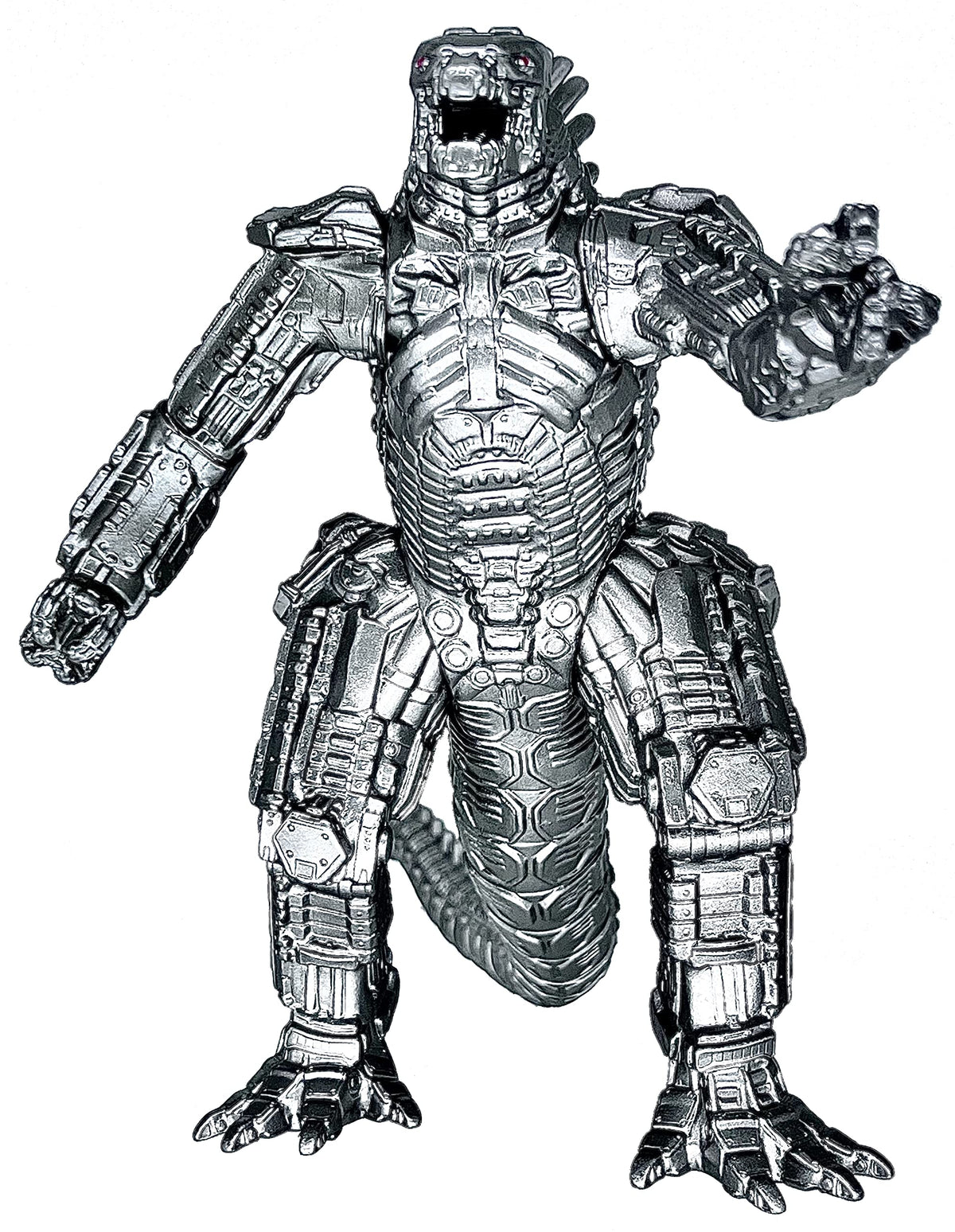 TwCare MechaGodzilla vs Kong toy, display-ready size fits desks and shelves.