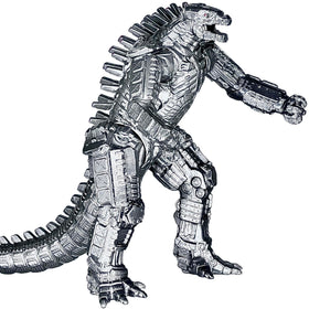 TwCare MechaGodzilla vs Kong toy, front view with movable joints for dynamic posing.