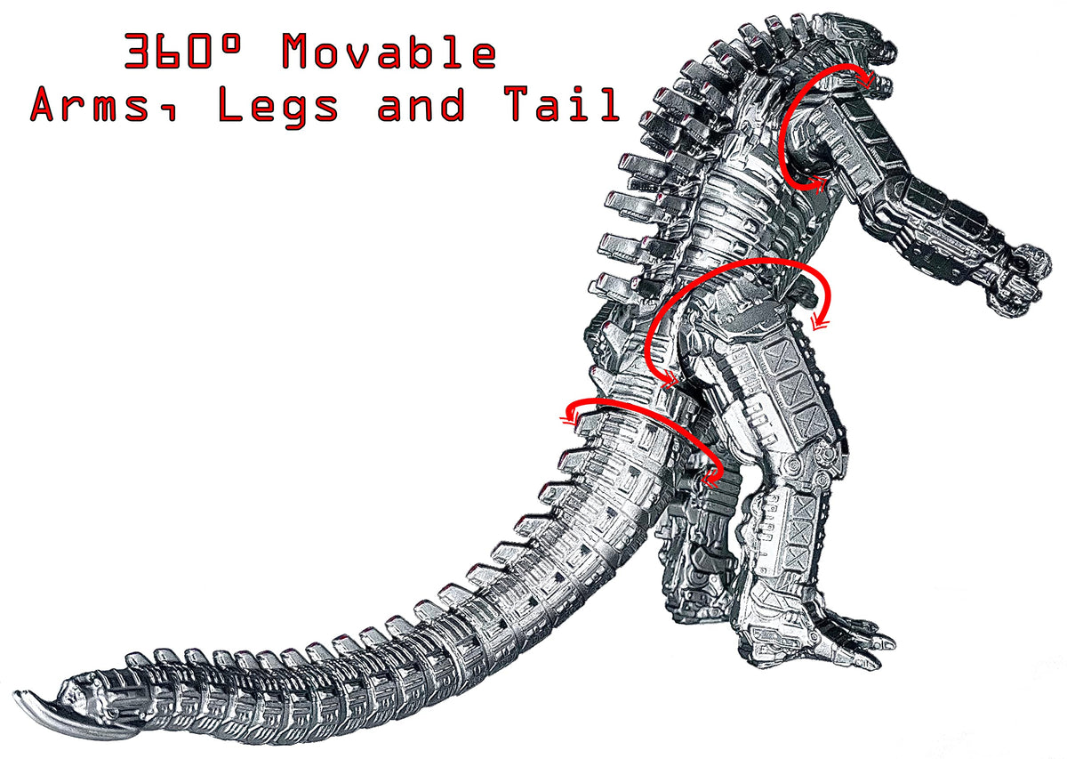 TwCare MechaGodzilla vs Kong toy, travel-ready packaging supports on-the-go display.