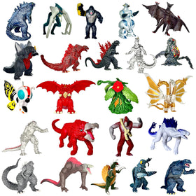 TwCare Monster x Kong collection figures showcase dramatic poses for display.