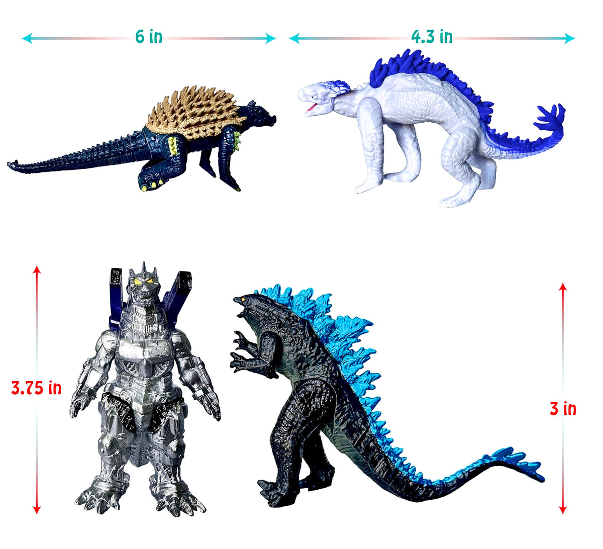 TwCare movable joints eight-figure set for dynamic scenes.