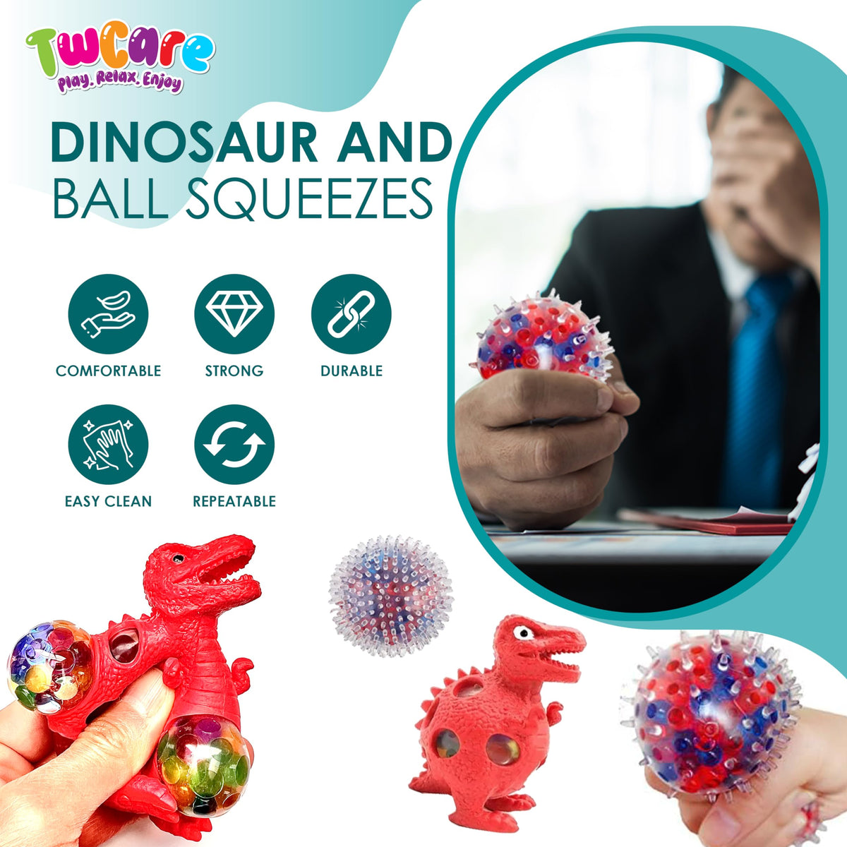 TwCare sensory rings provide tactile loops for calm, engaging play