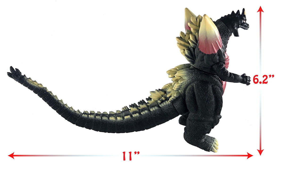 TwCare Space Godzilla size reference with ruler for scale.