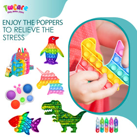 TwCare squishy balls with soft textures for soothing tactile play and focus