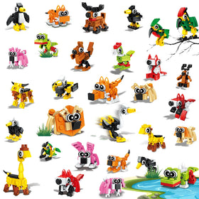 TWERF animal building blocks pack for party favors, sparks creative play for kids ages 6-12.