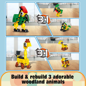 TWERF building blocks, safe non-toxic ABS material for worry-free creative play.