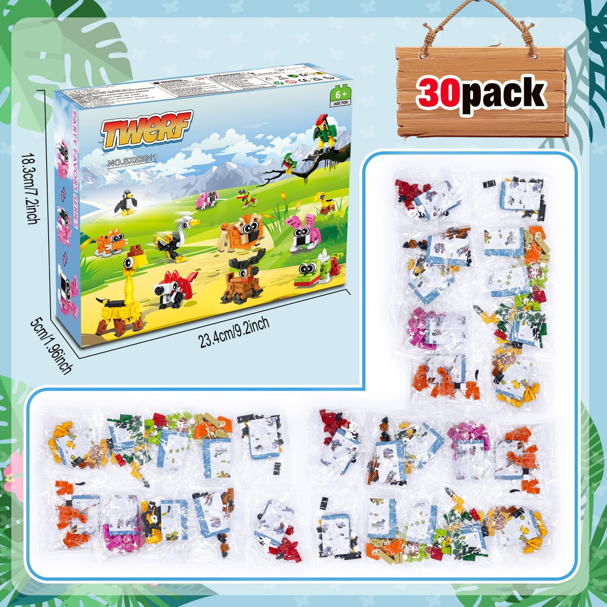 TWERF set combines discovery and design with three modes per pack.