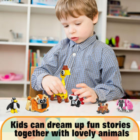 TWERF 30-pack set transforms into multiple animal figures for varied play.