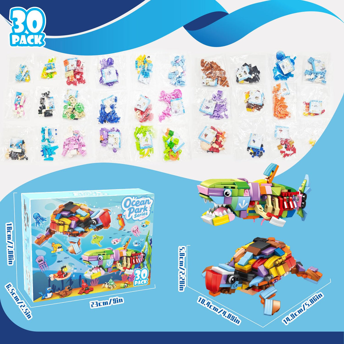TWERF building blocks close-up showcases safe non-toxic ABS pieces