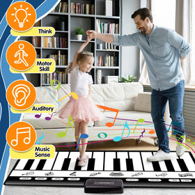 TWFRIC giant 71-inch dance floor invites group play and active fun