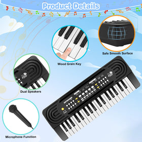 TWFRIC compact portable piano ideal for travel and home use