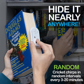 Twiddler Toys random chirp function demonstrates unpredictable sounds to spark curiosity.