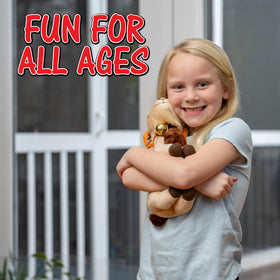 Twiddler Toys screaming goat durable design withstands regular squeezes.