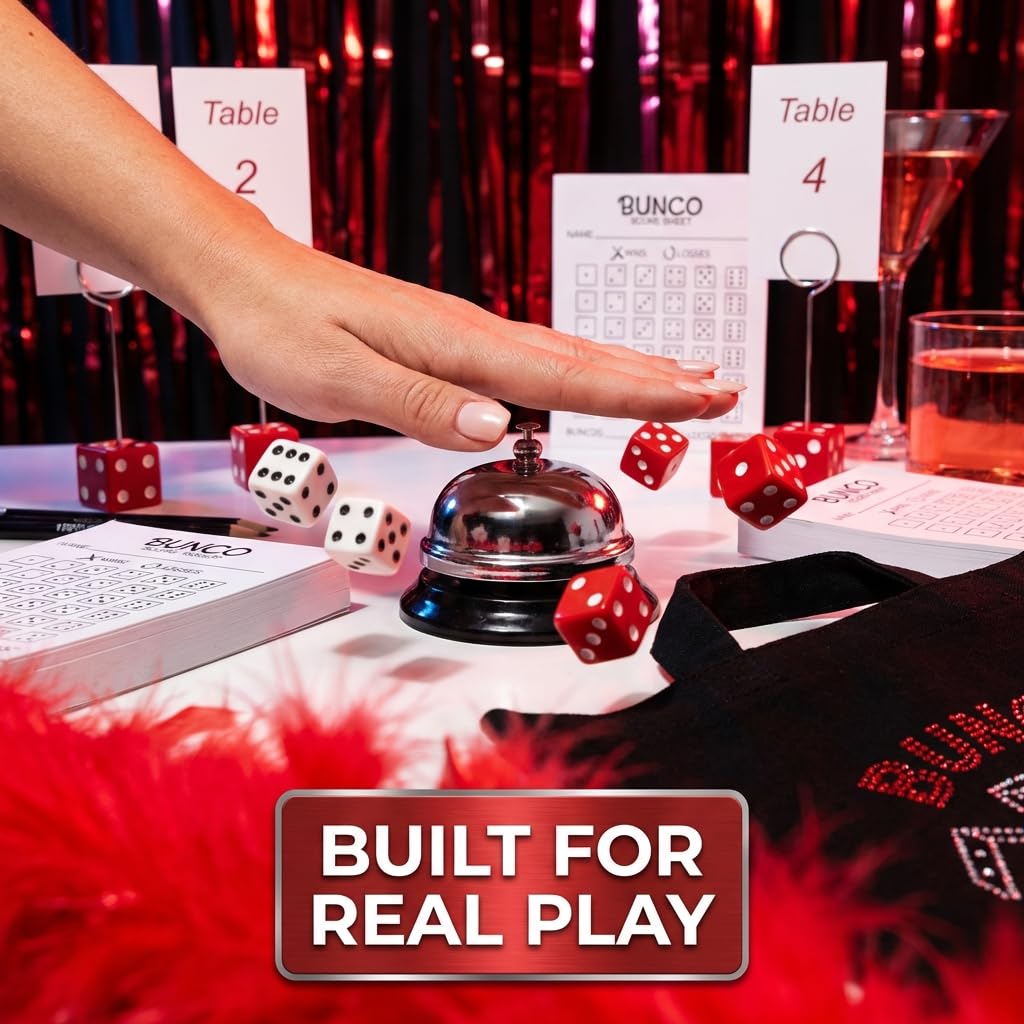 Twilight Bunco call bell signals the next turn clearly