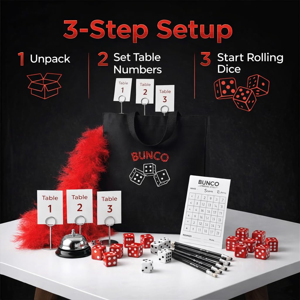 Twilight Bunco red feather boa adds playful flair to games
