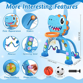 Twinkoo dinosaur animal sounds buttons blue teaches animal names and sounds