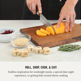 Two Tumbleweeds Foodie Dice herb die adds bright herb accents.