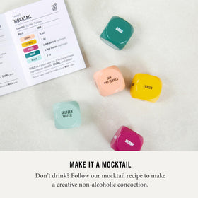 Two Tumbleweeds Mixology Dice bitters die provides finishing touch inspiration