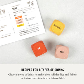 Two Tumbleweeds Mixology Dice citrus die brightens fresh, zesty cocktails
