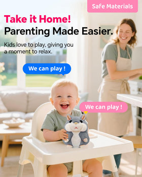 TWORIVER Talking Hamster Toy showcasing multilingual speech capability